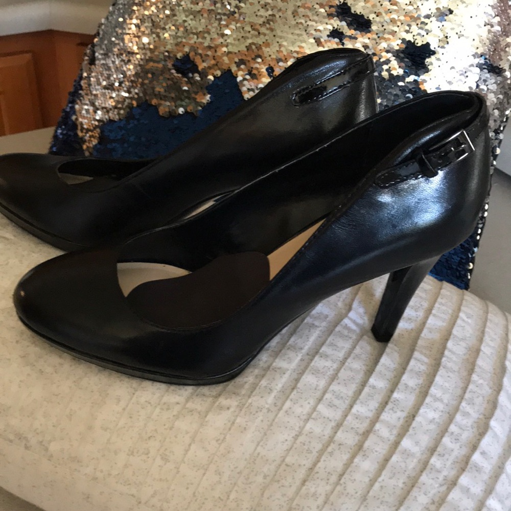 Franco Sarto Black Heels